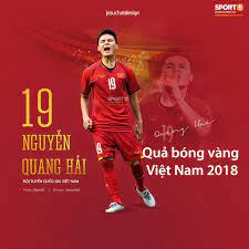 3 transparent png illustrations and cipart matching nguyen quang hai. Chinh Thá»©c Quang Háº£i Gianh Quáº£ Bong Vang Viá»‡t Nam 2018 á»Ÿ Tuá»•i 21 Sao Thá»ƒ Thao Viá»‡t Giáº£i Tri