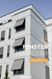 Bietet schutz vor sonneneinstrahlung und vermittelt privatsphäre, schränkt den blick in die umgebung aber kaum ein. Fenstermarkisen Von Warema Robuste Losungen Fur Jeden Bedarf Fenstermarkisen Sonnenschutz Fenster Sonnenschutz Fenster Aussen