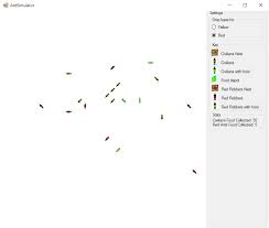 As time passes, the pheromone levels in each node will decay. Github Coderdan1 Antsimulation An Ant Farm Simulation Project Written In C For A University Assignment