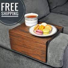 custom sofa armrest table custom couch armrest chair caddy wood tray wood armrest couch table sofa arm table sofa tray armrest sofa arm table arm rest table couch table