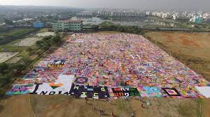 Shop for flag football flags in football gear & equipment. Indian Women Create The World S Largest Crochet Blanket