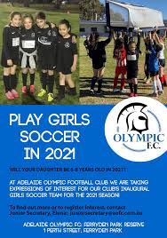 Maybe you would like to learn more about one of these? Adelaide Olympic Play Girls Football In 2020 Football Sa