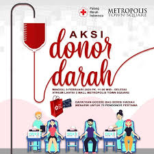 Step yang harus dilakukan sebelum darah di ambil. Desain Spanduk Banner Donor Darah Serbabisnis