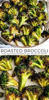 Chickenrecipes Oven Roasted Broccoli Gluten Free Dairy Free 5 Minutes In 2020 Brokkoli Beilagen Rezeptideen Gerosteter Brokkoli