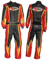 All our racing suits are sfi approved and available in both one and two piece styles. Custom Auto Racing Suits