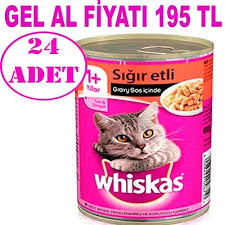 whiskas sigir etli konserve kedi mamasi 400 gr 24 ad konserve kedi amazonlar