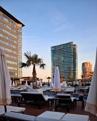 It is part of hilton hotels. Checkingin Hilton Diagonal Mar Barcelona Travelcolorfully