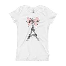 Eiffel Tower Girls T Shirt Paris Girls T Shirt Paris Shirt For Girls Paris Themed Shirt Girls Tshirts Girl Onesies Paris Girls