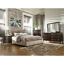 Naomi Bedroom Set W Beige Upholstered Bed Furniture King Bedroom Furniture Upholstered Beds