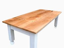 I eventually plan on building small benches to make it a kids table during family gatherings. Buy Hand Made Farm Style Coffee Table With Painted Base Made To Order From The Strong Oaks Woodshop Custommade Com