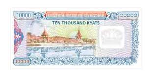 burma currency kyats కోసం చిత్ర ఫలితం