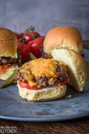 The Best Cheeseburger Sliders Recipe Cheeseburger Sliders Slider Recipes Burger Seasoning