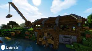 Game minecraft medieval carpenter / lumberjack sawmill tutorial, it will fit perfectly in any medieval or. Minecraft Lumber Mill Album On Imgur