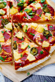 Maybe you would like to learn more about one of these? Homemade Hawaiian Pizza W Pepperoni Jalapenos Bowl Of Delicious