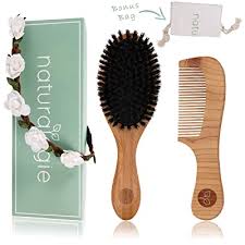 5 out of 5 stars. Buy Boar Bristle Hair Brush Set By Naturalogie Detangling Brush For Women Kids And Men Includes Wooden Comb That Restores Shine And Texture To Your Hair Online In Turkey B07k825fnp