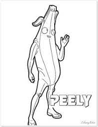 Maybe you would like to learn more about one of these? Fortnite Coloring Pages Agent Peely Skin Novocom Top