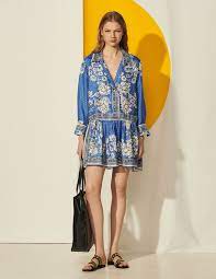 Check spelling or type a new query. Printed Silk Dress Lastchance Fr Fselection Sandro Paris Com