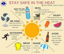 Operating a heat exchanger can be dangerous. An Excessive Heat Warning Has Been Nyu Public Safety Facebook