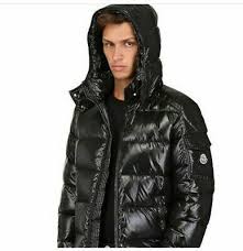 Moncler Maya Shiny Down Jacket Black Https Ebay To 33ushia Jackets Mens Jackets Winter Jackets