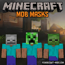 I suggest downloading the armors and extra addon. Mob Masks Armor Addon For Minecraft Bedrock 1 18 1 17 Pc Java Mods