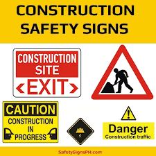 Safety signs and labels should be posted whenever hazards may be present throughout a facility. Construction Safety Signs Safetysignsph Com Philippines