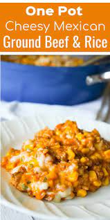 Easy Stove Top Ground Beef Dinner Loaded With Corn Salsa Cheese Rice And Taco Seasoning Dinner With Ground Beef Beef Recipes Easy Beef Dinner
