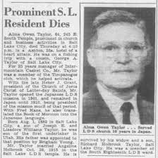 Alma Owen Taylor (1882-1947)