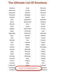 Omino 06 — deep inside 05:44. List Of Emotions List Of 400 Feelings And Emotions