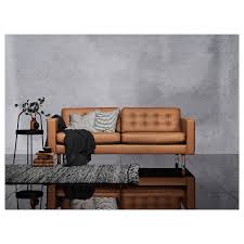 Landskrona Sofa Grann Bomstad Golden Brown Metal Ikea Landskrona Sofa Ikea Leather Sofa Landskrona