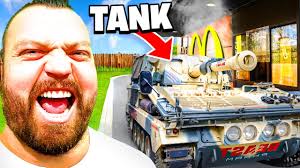 Taking my TANK To McDonald’s