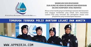 Dalam menjaga keamanan dan kesejahtaraan awam, pdrm memperoleh bantuan daripada kumpulan sokongan yang terdiri dari polis tambahan, sukarelawan simpanan polis, polis bantuan, kadet polis serta kakitangan awam. Kerja Kosong Lelaki Shah Alam Umpama T