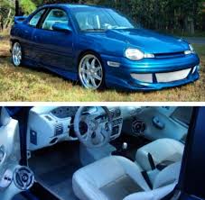 98 Neon Rt Full Srt4 Motor Swap Lowered 2 All Around Full Custom Fiberglass Interior With White Leather And Custom D Coches Y Motocicletas Tunning Cars Autos