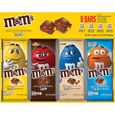 Add some fun to your day with white chocolate m&m's peanut candy. Amazon Com M M S Chocolate Candy Bars With Minis Variety Pack 8 Ct Grocery Gourmet Food
