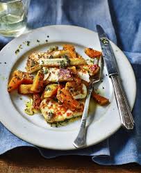 Butternut Squash And Halloumi Recipe Recipe Food Vegetarian Recipes Vegetarian Dishes