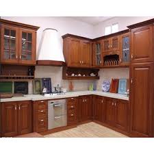 teak wood kitchen cabinets, rs 50000