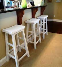 These stools are great for an outdoor patio and can easily be built. Home Dzine Home Diy Make Your Own Bar Stools