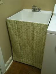 i decided to make a no sew utility sink