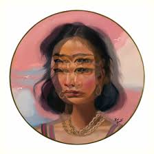 🦊💙SUNDAY ART CRUSH💙🦊 @isobelle.ouzman combines two of my great loves:  books and art. Her work is intricate and mesmerising. Full of delicate  details and rich in narrative. 🦊 #art #artcrush #sundayartcrush  #artinspiration #