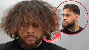 Men’s Long Hair Haircut & Hairstyle CHANGE