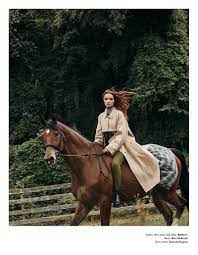 Dasha Elena Pose In Equestrian Fashion For Lofficiel Singapore Equestrian Style Horse Fashion Horses
