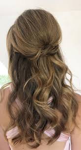 It shouldn't depend solely on what looks good on you, but should complement your wedding dress and neckline there are many types of necklines in wedding gowns and one hairstyle that looks adorable with one neckline may not look good with another style. 33 Romantic Half Up Half Down Hairstyles Simple Half Up