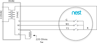 Goodman Heat Pump Wiring Diagram With Nest Wiring Diagram 2 Wire Thermostat Wiring Diagram Heat Only Nest Full Size Png Download Seekpng