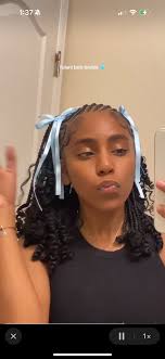 Nubian knots bob braids 🥰 #hairstyle #hairstyle