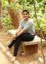 Beauty Galore HD : Nivetha Thomas Superb Dashing Hot In Black Tight Legging