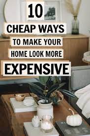 Decorating On A Budget Isn T Always Easy But When You Have Some Cheap Home Decor Hacks And Tips Things Creative Home Decor Home Decor Hacks Cheap Home Decor