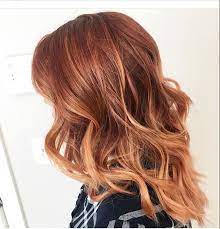 Beautiful Copper Rose Gold Balayage Rose Gold Hair Balayage Hair Copper Rose Gold Balayage