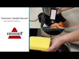 Bissell Powerforce Compact Turbo Bagless Vacuum 2690 Manual Excessive Noise Cleanview Vacuum 1330 Series Youtube