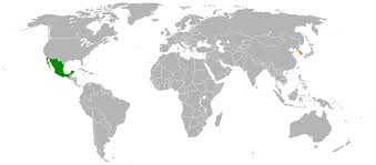 ¿cuándo juega méxico vs corea del sur? File Mexico South Korea Locator Png Wikipedia