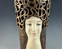 Handmade Vase: "vidula"