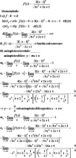 Inlocuiesc x cu 0 ; Graficul Functie Referat